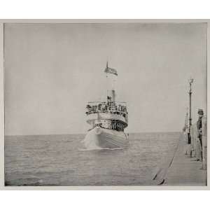  1893 Chicago Worlds Fair Whaleback Steamship Boat Ship 