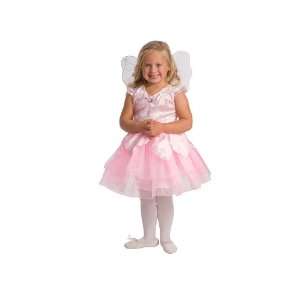  Pink Fairy Princess Dress Up Costume with Wings Machine 