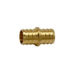 Watts Brass & Tubular 3/4 Brs Barb Coupling (Pack Of 5) Cross Linked 