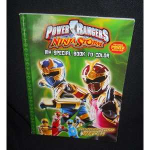  Power Rangers Ninja Storm * Coloring Book 