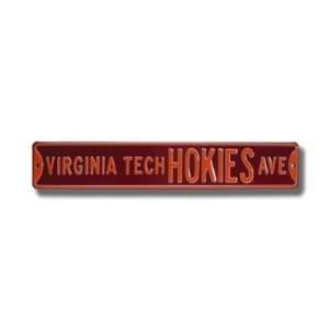 Virginia Tech Hokies Avenue Sign 6 x 36 NCAA College Athletics Street 