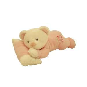    Aurora Plush 10 Sweet Baby Girl Lying With Squeaker Toys & Games