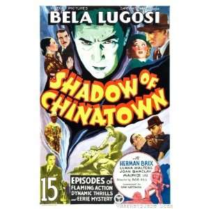  Shadow Of Chinatown Movie Mini Poster 11x17in Master Print 