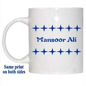  Personalized Name Gift   Mansoor Ali Mug 
