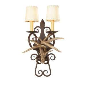  Coues Antler Wall Sconces (set of 2)