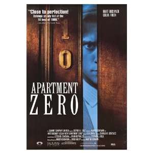  Apartment Zero Original Movie Poster, 27 x 38.5 (1988 