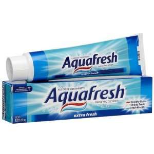  Aquafresh Extra Fresh Fluoride Toothpaste 8.2 oz (Quantity 