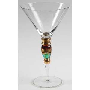 Artland Crystal Christmas Splendor Martini Glass, Crystal 
