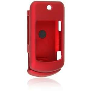 Motorola W755 Premium RED Rubber Case
