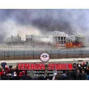  Veterans Stadium   Implosion #2 Finest LAMINATED Print 