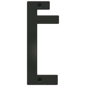  Blink Craftsman House Numbers in Black   E Patio, Lawn 