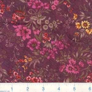 45 Wide Floral Silhouette Floral Bouquets Burgundy 