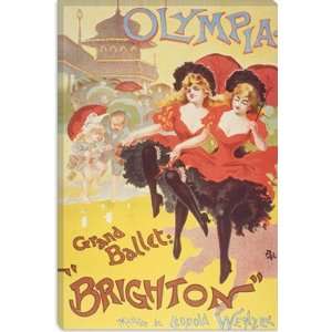  Grand Ballet Brighton, Olympia Vintage Poster by Jean 