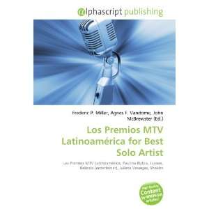  Los Premios MTV Latinoamérica for Best Solo Artist 