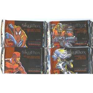  Marvel Universe Series IV 40 Trading Cards Everything 