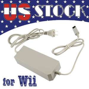   Wall Power Supply Adapter Cable Cord for Nintendo Wii US NEW  