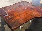   1960s DRIFT WOOD Redwood WALNUT BURL Console TABLE Slab Live Edge