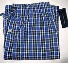 Tommy Hilfiger Mens Lounge Pants Pajama Bottoms Blue Medium M NWT 