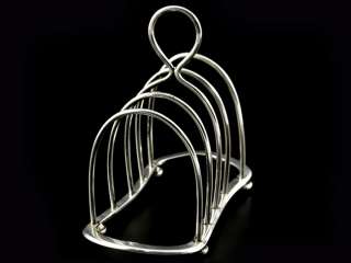 Sterling Silver Toast Rack (1909)  