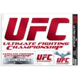  UFC ULTIMATE FIGHTING CHAMPIONSHIP OFFICIAL LOGO REUSABLE 