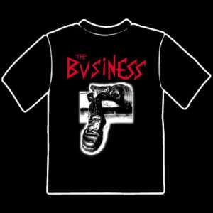 The Business Boots T Shirt Oi Punk Skinhead  