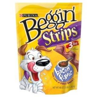  Purina Beggin Strips Dog Treats Large 2 lb. Bag Pet 