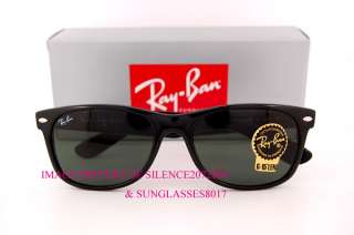 New Ray Ban Sunglasses RB 2132 WAYFARER 901 BLACK SZ 55  