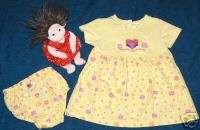 Infant 12 Month Baby Clothing Dress New Retired Ty Doll  