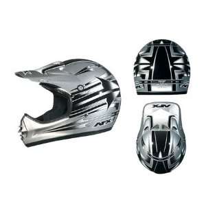  AFX Youth FX 6R Full Face Helmet Large  Silver 