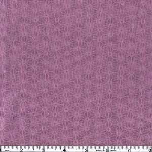  45 Wide Botanical Fantasy Floral Lilac Fabric By The 