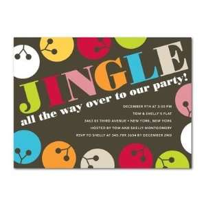   Party Invitations   Jingle Over By Hello Little One For Tiny Prints