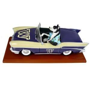  Washington Huskies Cruisin Chevy Figurine Sports 