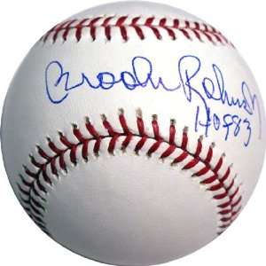    Brooks Robinson Hand Signed HOF Baseball Sports Collectibles