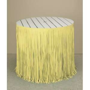  Yellow Fringe Table Skirts Toys & Games