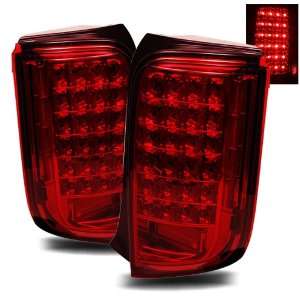  08 09 Scion xB Red LED Tail Lights Automotive