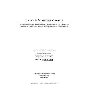  Uranium Mining and Processing in Virginia Committee on Uranium Mining