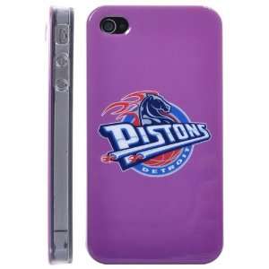  Pistons NBA BasketBall Club Pattern Hard Case for iPhone 4 