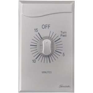 Wire In Countdown Timer   15 Minute   Stainless (plastic)  