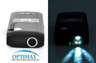 OptiMax   Mini HD Multimedia Projector  