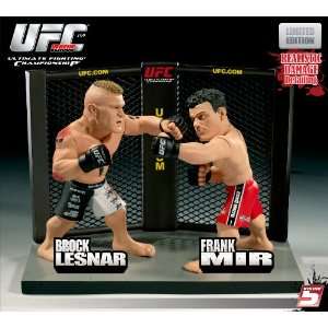   Action Figure 2Pack Brock Lesnar Vs. Frank Mir UFC 100 Toys & Games