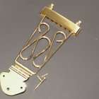 gold trapeze tailpiece semi acoustic jazz guitar tail location united