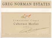Greg Norman Estates Limestone Coast Cabernet/Merlot 2002 