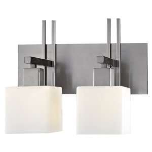 Torii Collection 2 Light 16ö Matte Brushed Nickel Wall Sconce with 