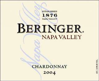 Beringer Napa Valley Chardonnay 2004 