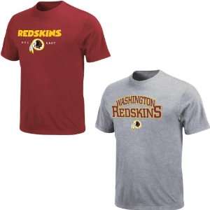 NFL Washington Redskins Big & Tall Short Sleeve T Shirt Combo 4 XLARGE 