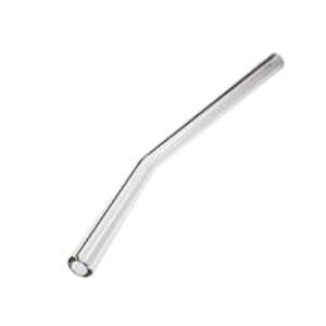  Glass Straw   Bent, 9.5mm thick, 9 long