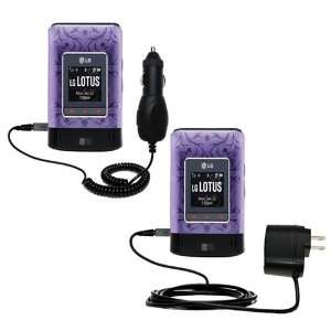  Car and Wall Charger Essential Kit for the LG Lotus   uses 