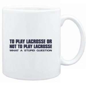    Mug White  HAMLET play Lacrosse  Sports
