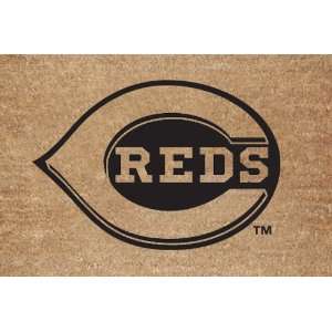  MLB Cincinnati Reds Flocked Door Mat
