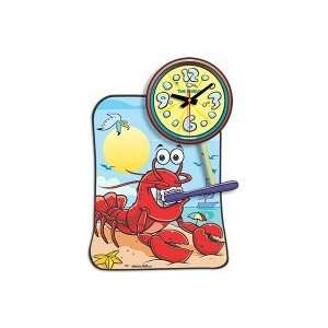  Time to Brush Clock   Lobster